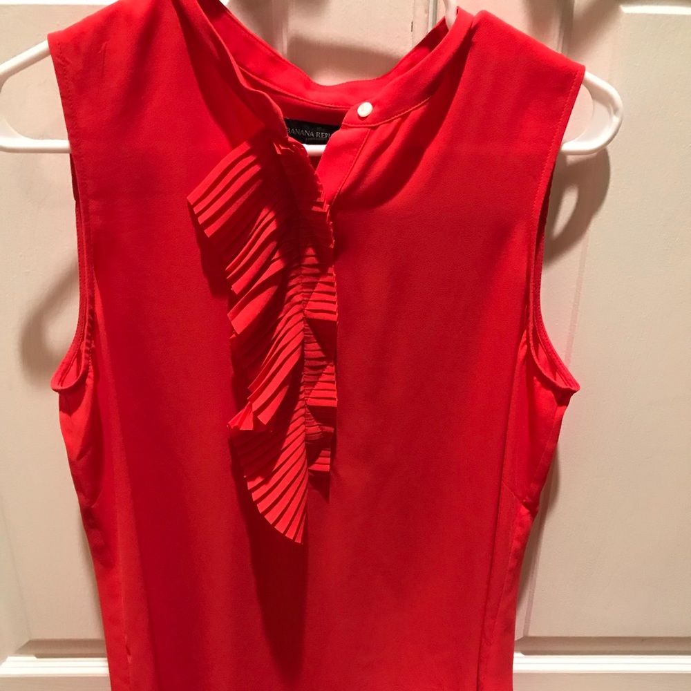 Banana Republic sleeveless blouse